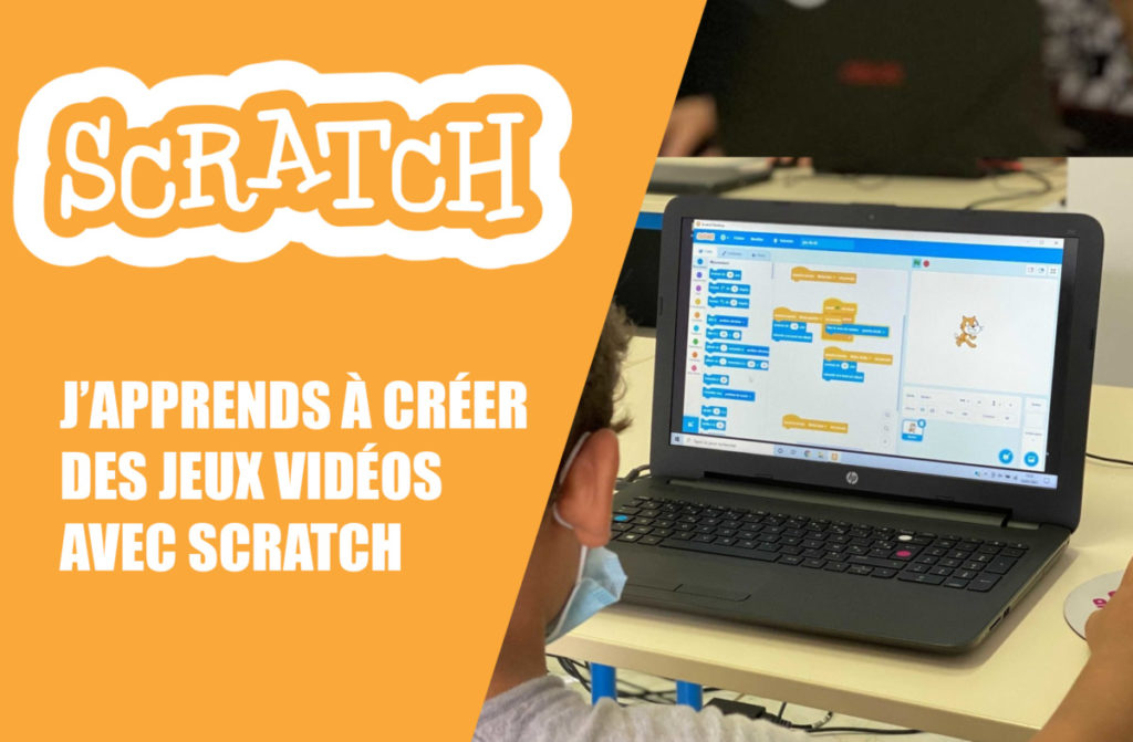 Stage vacances – J’apprends à créer des jeux vidéos avec Scratch (Saint-Denis, Semaine du 04/03/2024 l’après-midi)