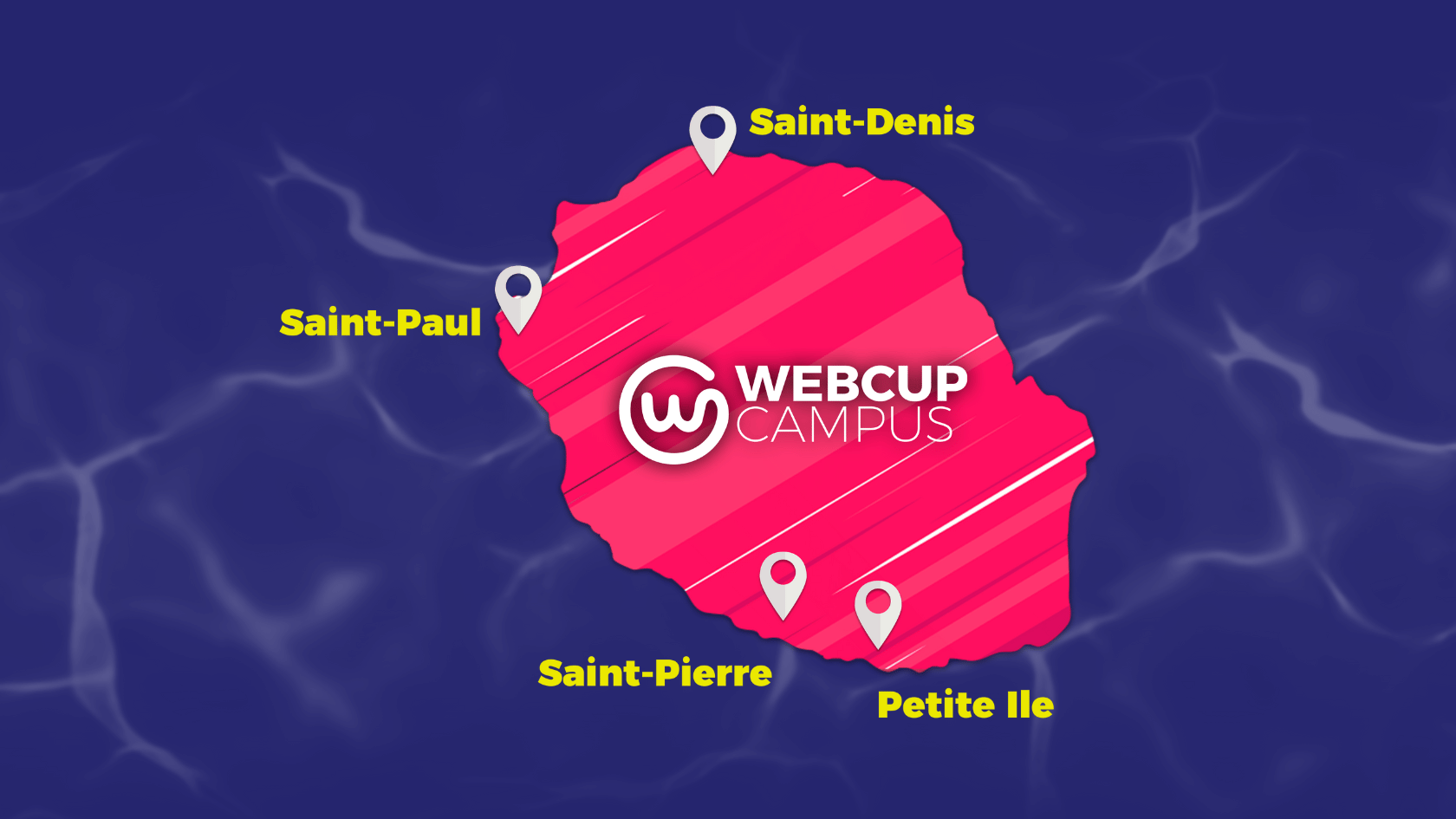 Carte des Webcup Campus